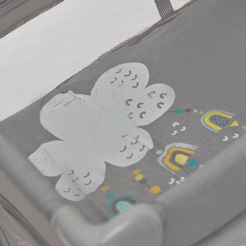 Ліжечко Espiro Манеж Dream 117 Graphite Sketch