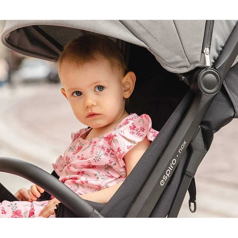 Прогулянкова Коляска Espiro Nox 08 Pink Vibes 5906724205828