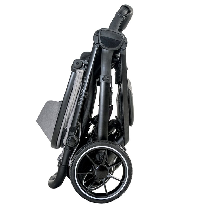 Прогулянкова Коляска Espiro Sonic Gel 117 Stylish Anthracite