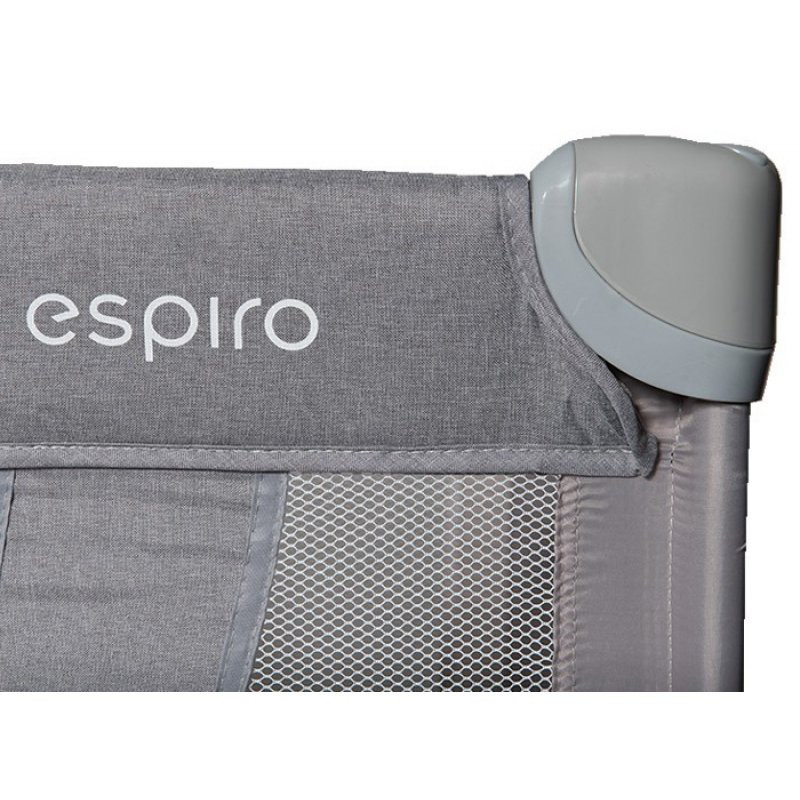 Ліжечко Espiro Манеж Simple 07 Light Gray