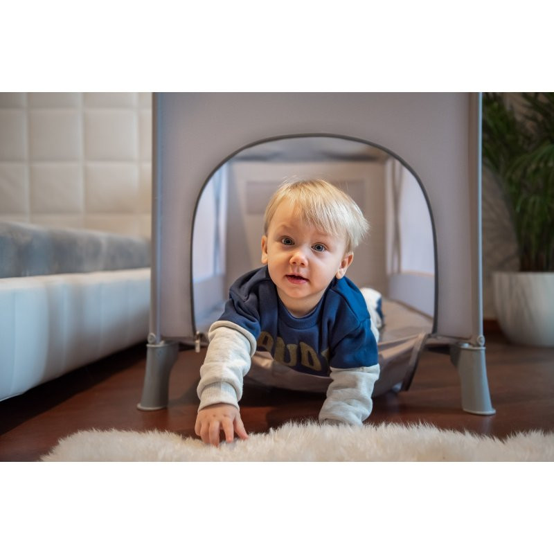 Ліжечко Espiro Манеж Simple 07 Light Gray
