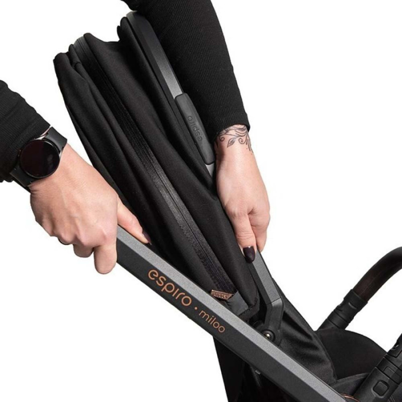 Універсальна коляска 2 в 1 ESPIRO Miloo 117 cashmere gray