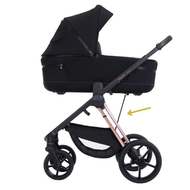 Універсальна коляска 2 в 1 ESPIRO Miloo 219 white pearl