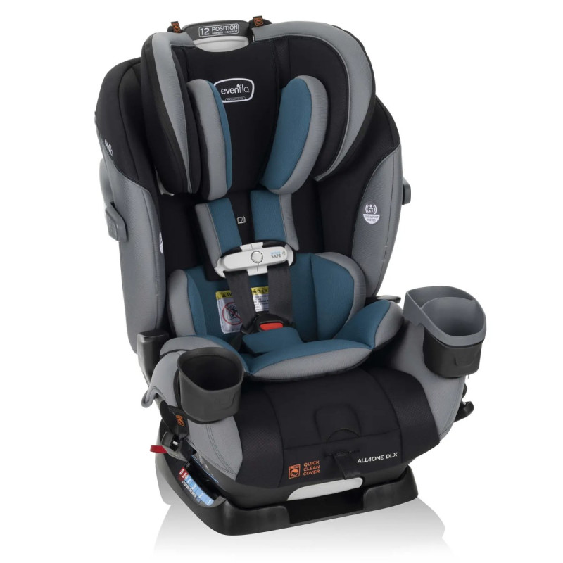 Автокрісло Evenflo All4one DLX - Reefs група від 1,8 до 54,4 кг