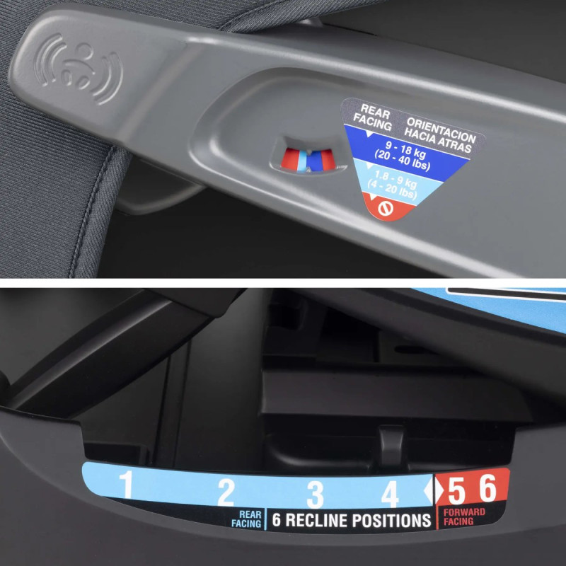 Автокрісло Evenflo All4one DLX - Reefs група від 1,8 до 54,4 кг