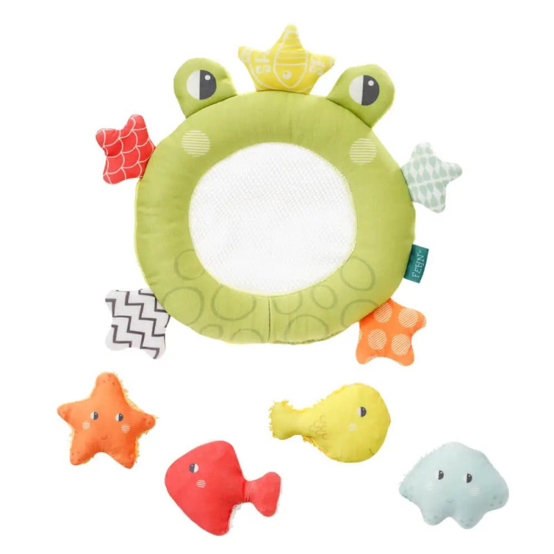 Fehn Розвиваюча іграшка для води "Жабка з морськими мешканцями"