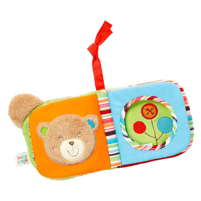 Іграшка Fehn мяка книжка ведмедик Oscar