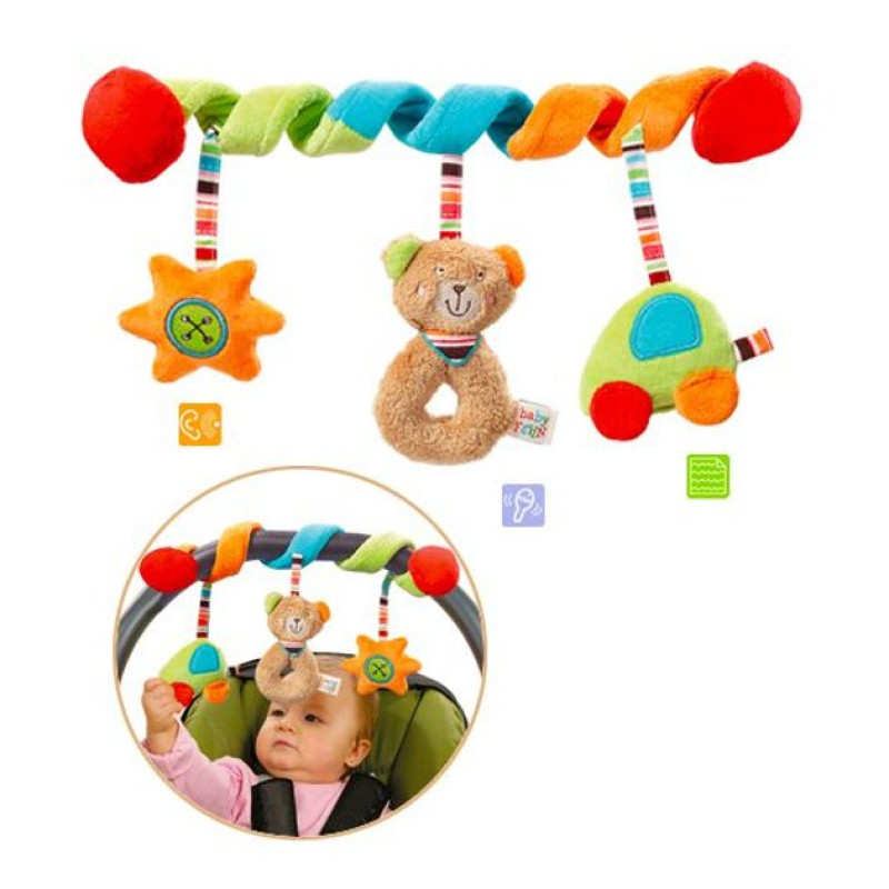 Іграшка Fehn розвиваюча спіраль ведмедик