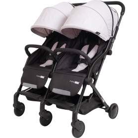 Прогулянкова коляска FreeON TWIN Black-Grey