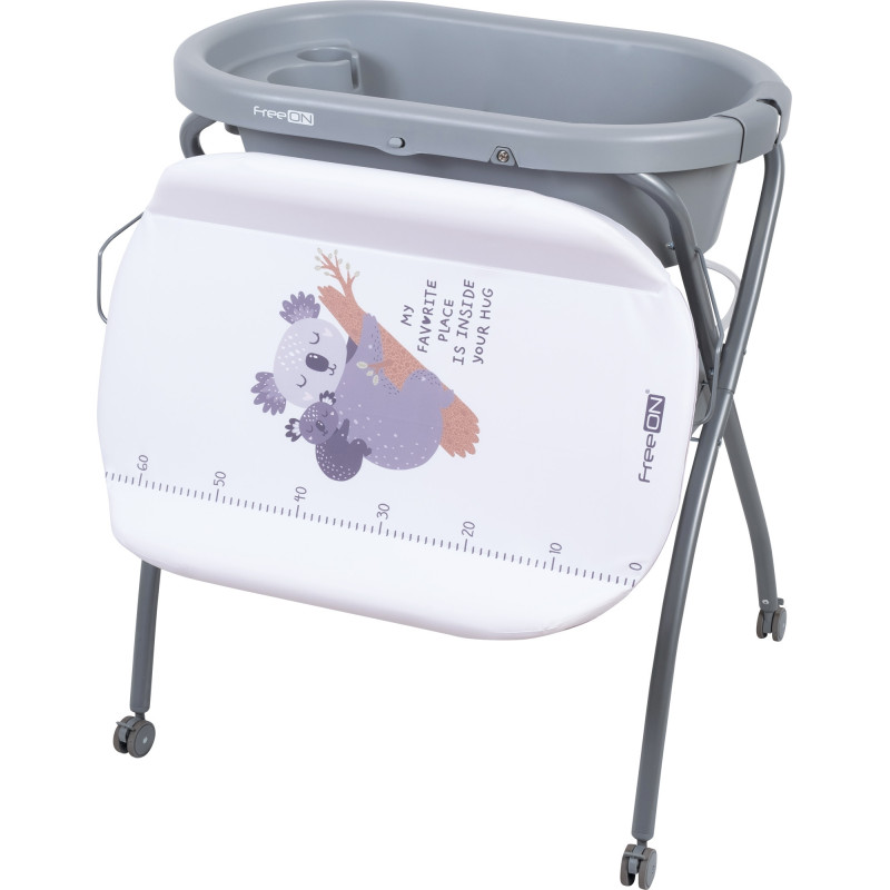 Ванна FreeON з пеленальним столиком Koala