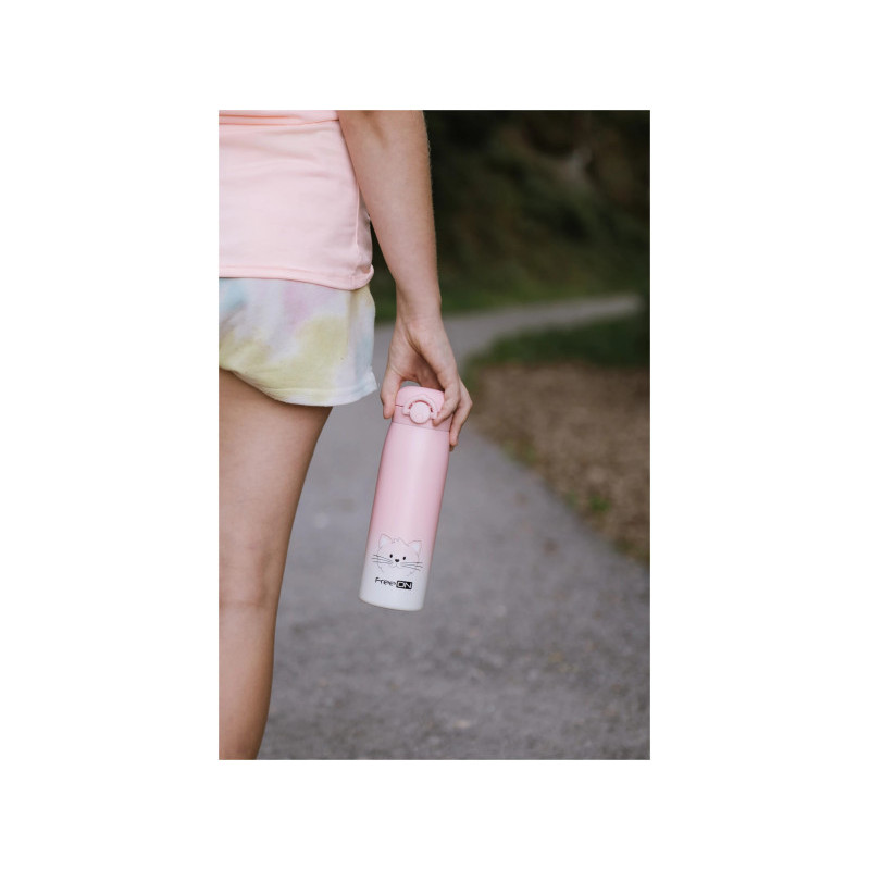 Термопляшка FreeON 480 мл pink