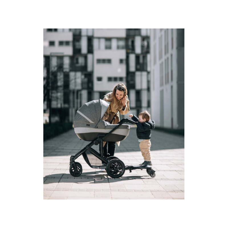 Підніжка з сидінням для коляски FreeON black