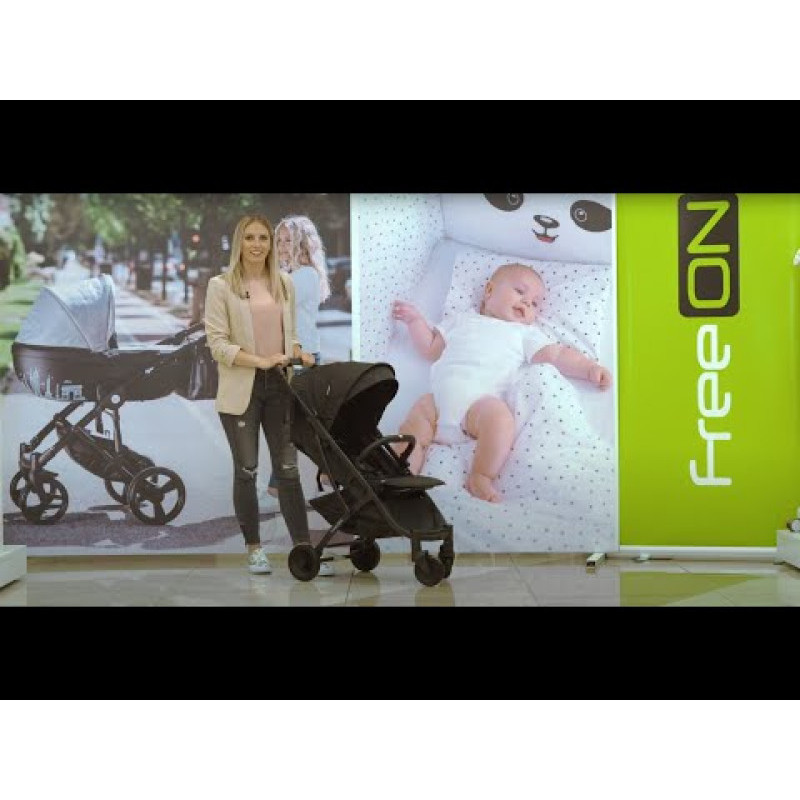 Коляска для дитини FreeON Diamond black