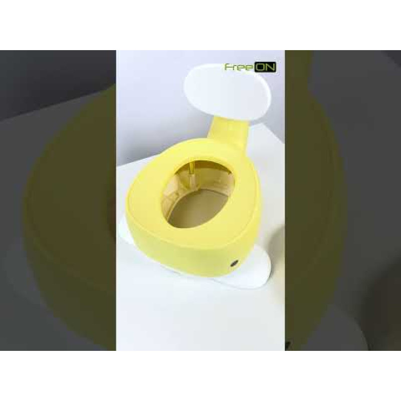 Дитячий горщик FreeON Whale yellow