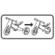 Біговел FreeON Free2Move 2в1 mint