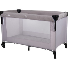 Ліжко-манеж дитяче FreeON Bedside з другим ярусом grey