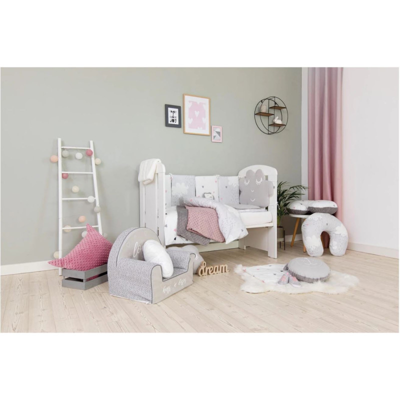 Комплект дитячої постільної білизни Bubaba by FreeON SLEEPY CLOUD (10 шт.)