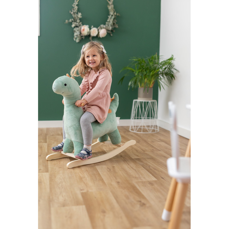 Гойдалка дитяча FreeON зі сидінням Dino бірюзовий