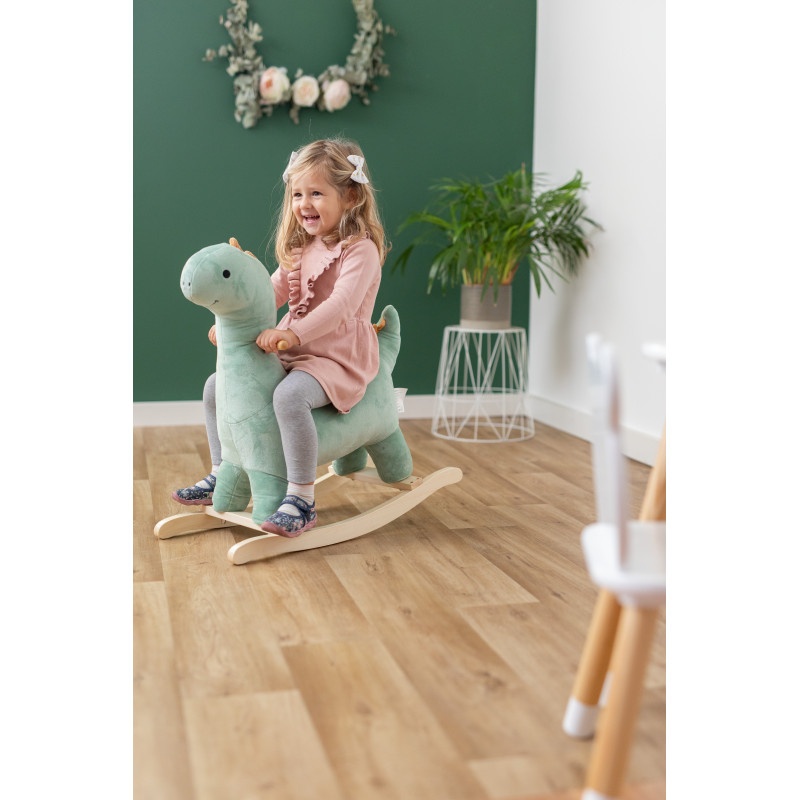 Гойдалка дитяча FreeON зі сидінням Dino бірюзовий