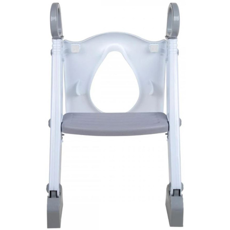 Дитячий горщик з драбинкою FreeON white - grey