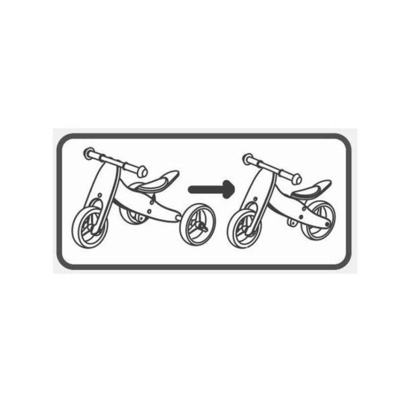 Біговел FreeON Free2Move 2в1 brown - white