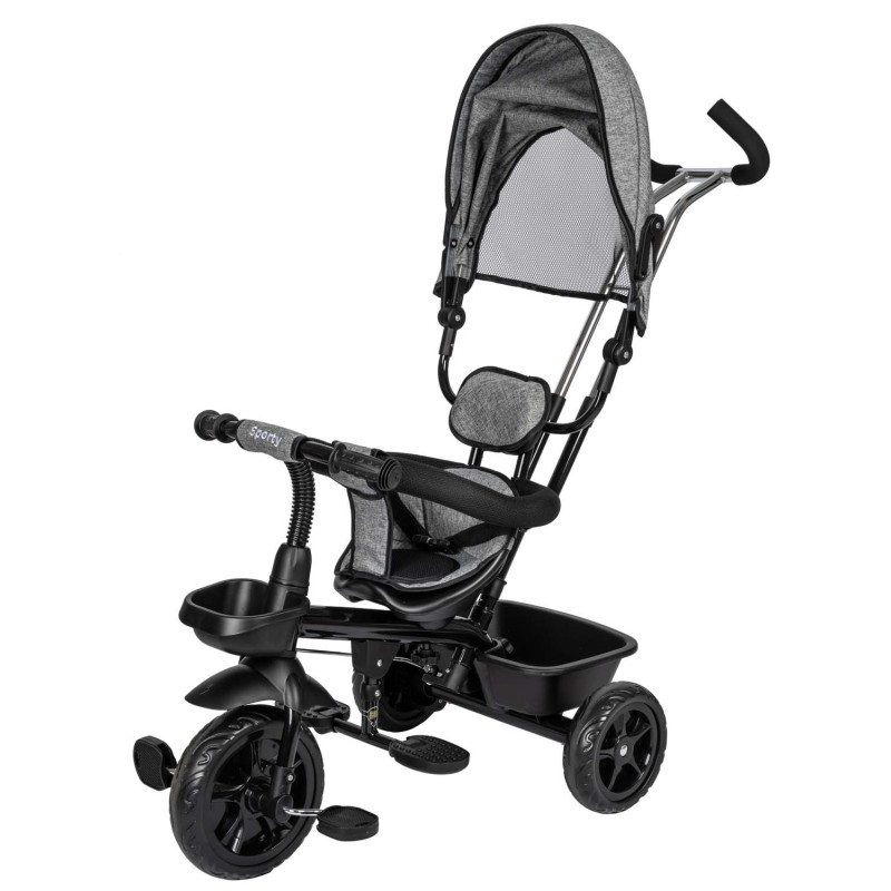 Триколісний дитячий велосипед FreeON Free2Move Sport black - grey