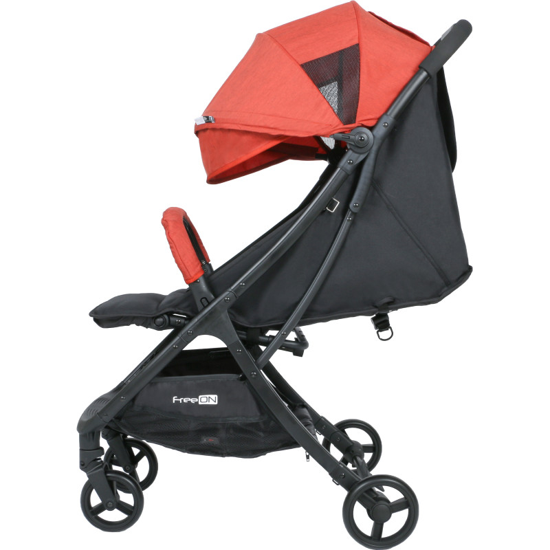 Прогулянкова коляска FreeON SOLO Red-Black