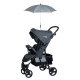 Парасоля для дитячої коляски FreeON Light Grey
