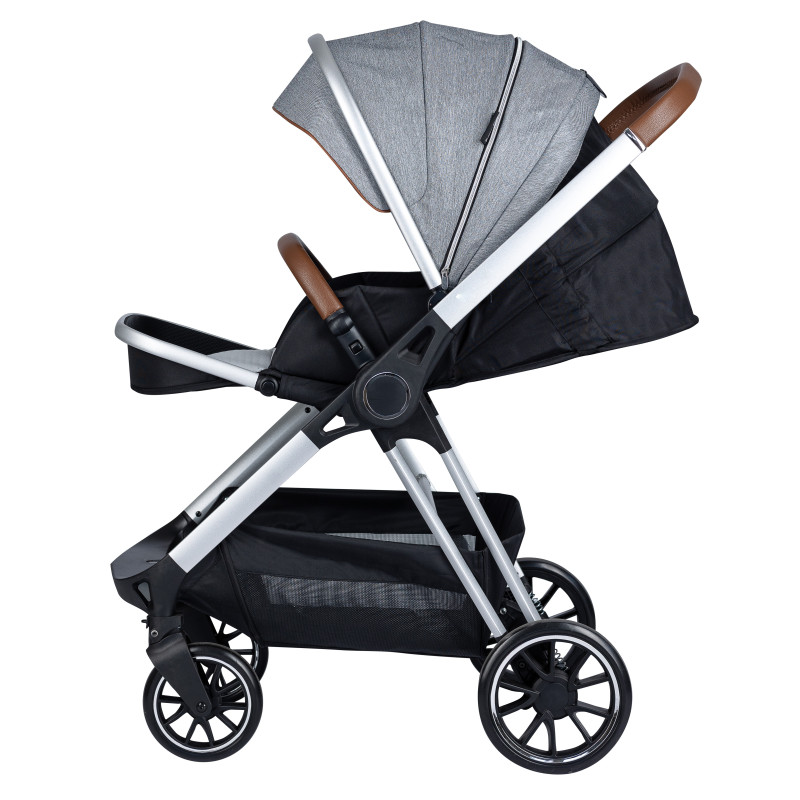 Універсальна коляска 3 в 1 FreeON Fantasy grey - black