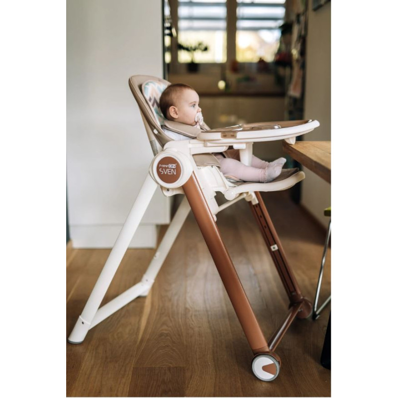 Стілець для годування дитини FreeON SVEN de lux Sand Beige