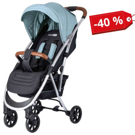 Прогулянкова коляска FreeON Lux Premium blue - black