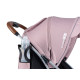 Прогулянкова коляска FreeON Lux Premium dusty pink - black