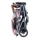 Прогулянкова коляска FreeON Lux Premium dusty pink - black