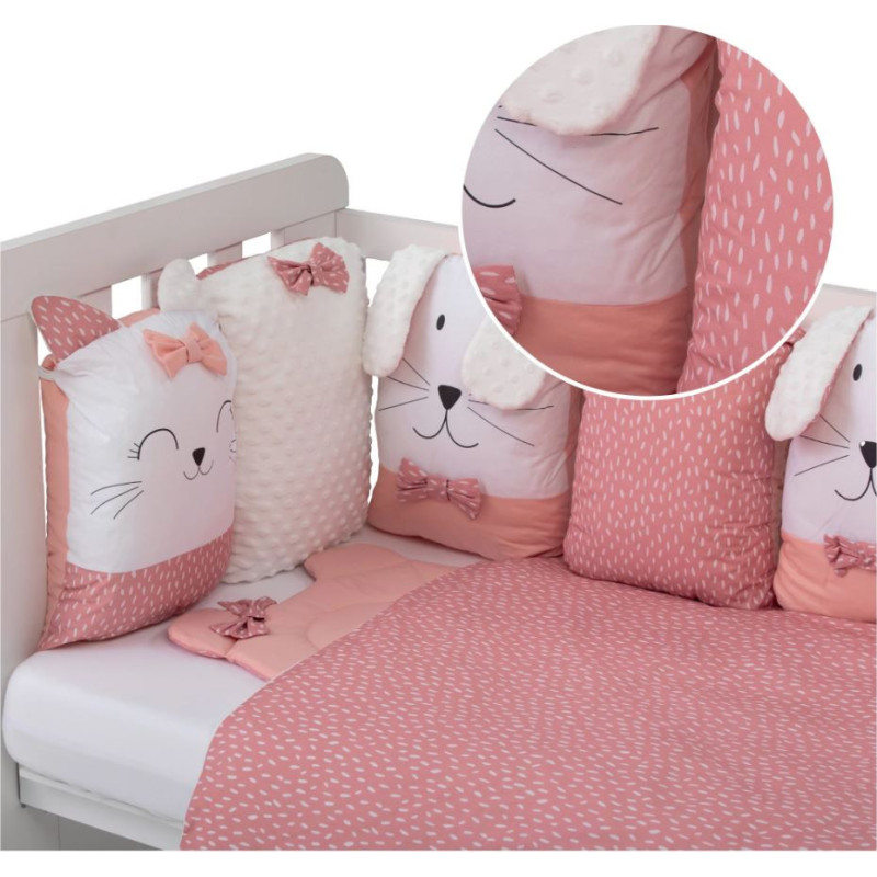 Комплект дитячої постільної білизни Bubaba by FreeON SLEEP QUARDIAN PINK (12 шт.)