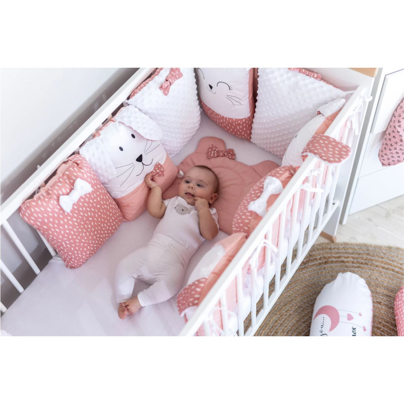 Комплект дитячої постільної білизни Bubaba by FreeON SLEEP QUARDIAN PINK (12 шт.)