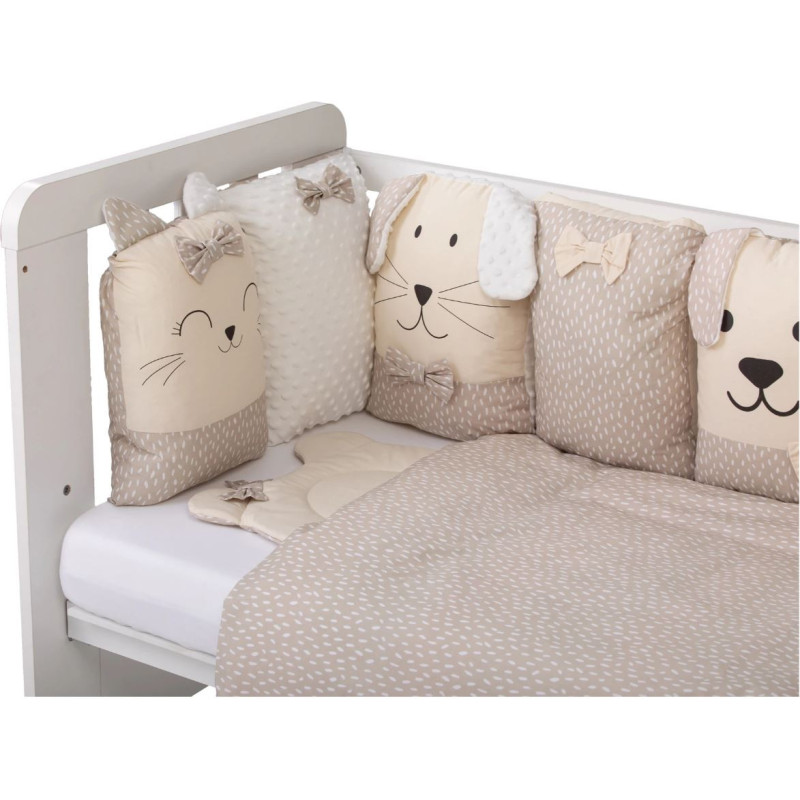 Комплект дитячої постільної білизни Bubaba by FreeON SLEEP QUARDIAN BEIGE (12 шт.)