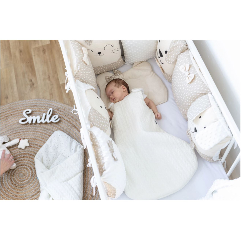 Комплект дитячої постільної білизни Bubaba by FreeON SLEEP QUARDIAN BEIGE (12 шт.)