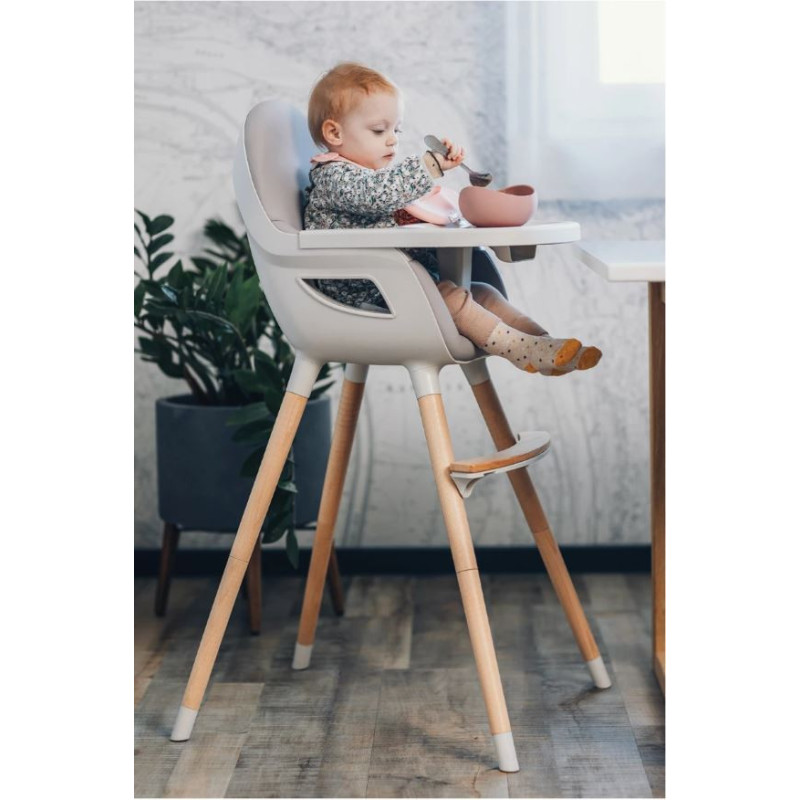 Стілець для годування дитини FreeON 2 in 1 STAR Grey