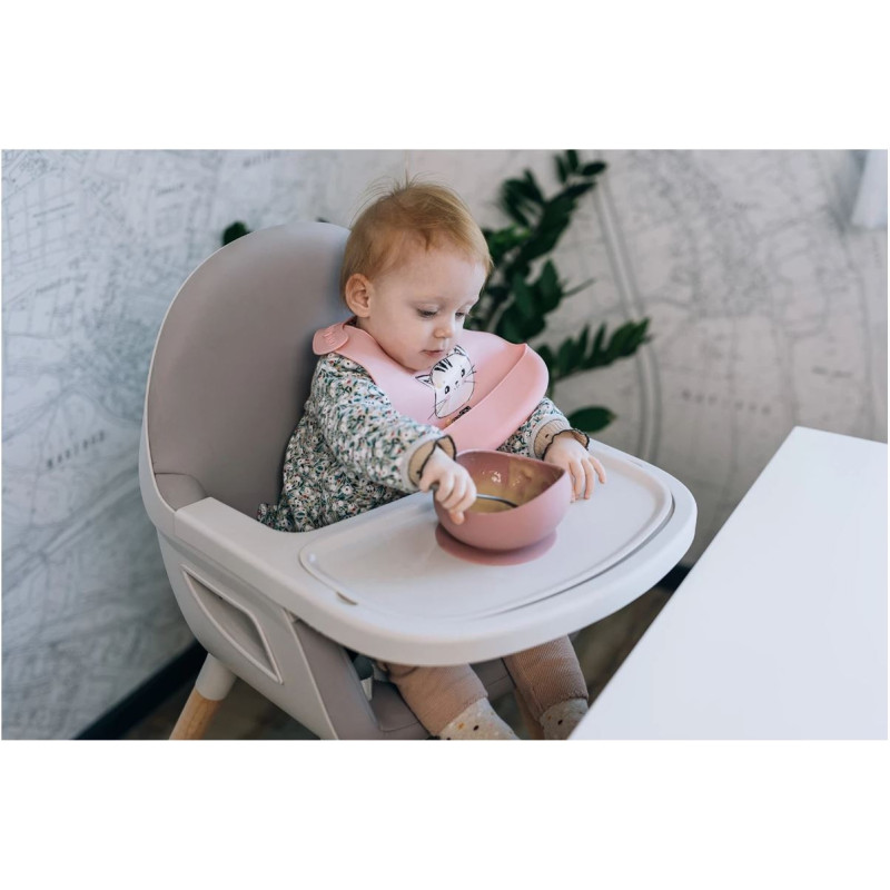 Стілець для годування дитини FreeON 2 in 1 STAR Grey