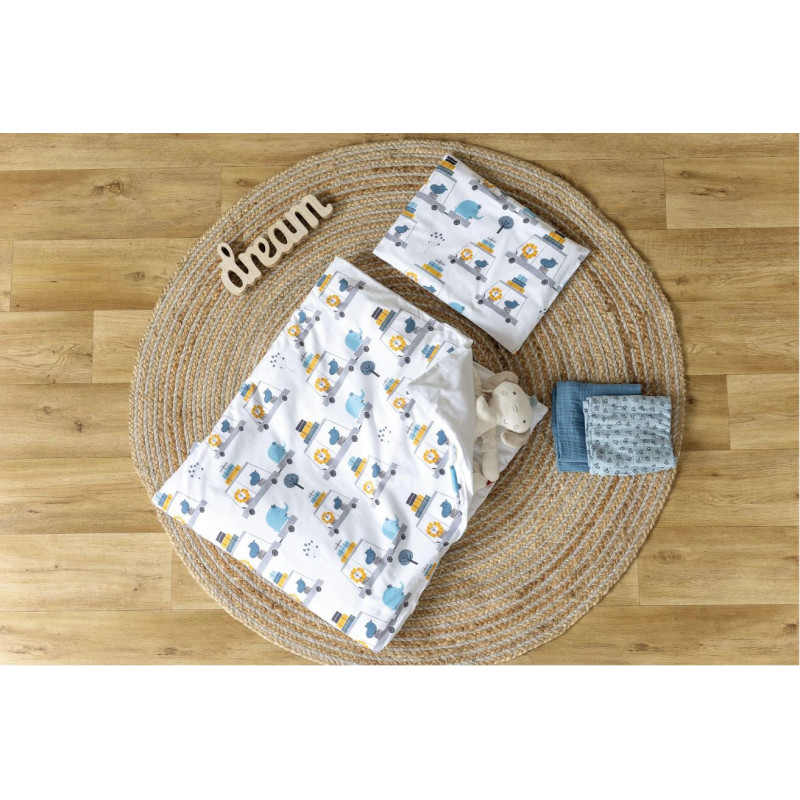 Комплект дитячої постільної білизни Bubaba by FreeON HAPPY TRAVEL (2 шт.)