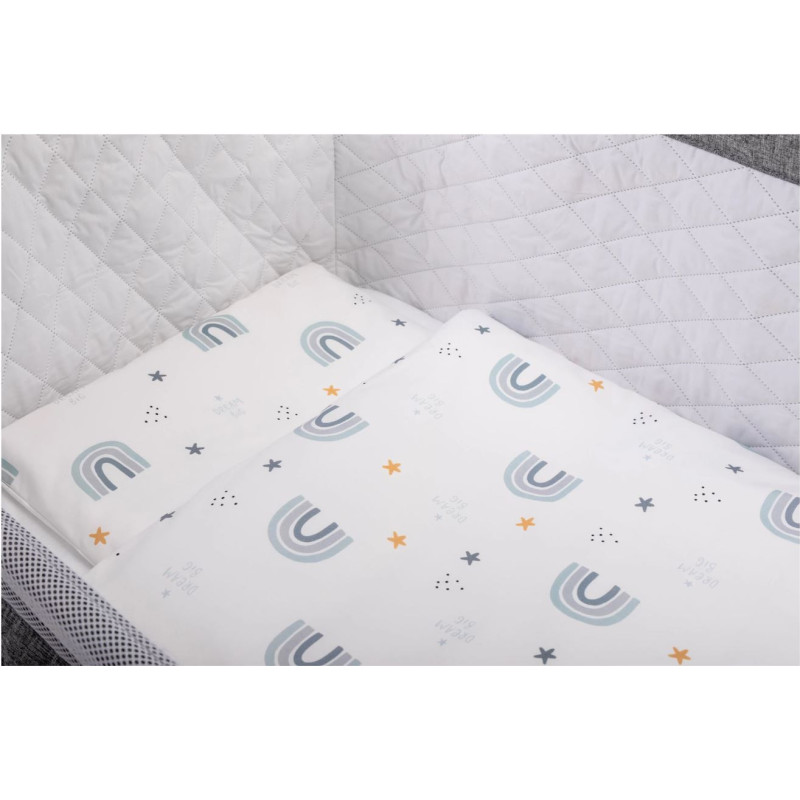 Комплект дитячої постільної білизни Bubaba by FreeON RAINBOW (5 шт.)