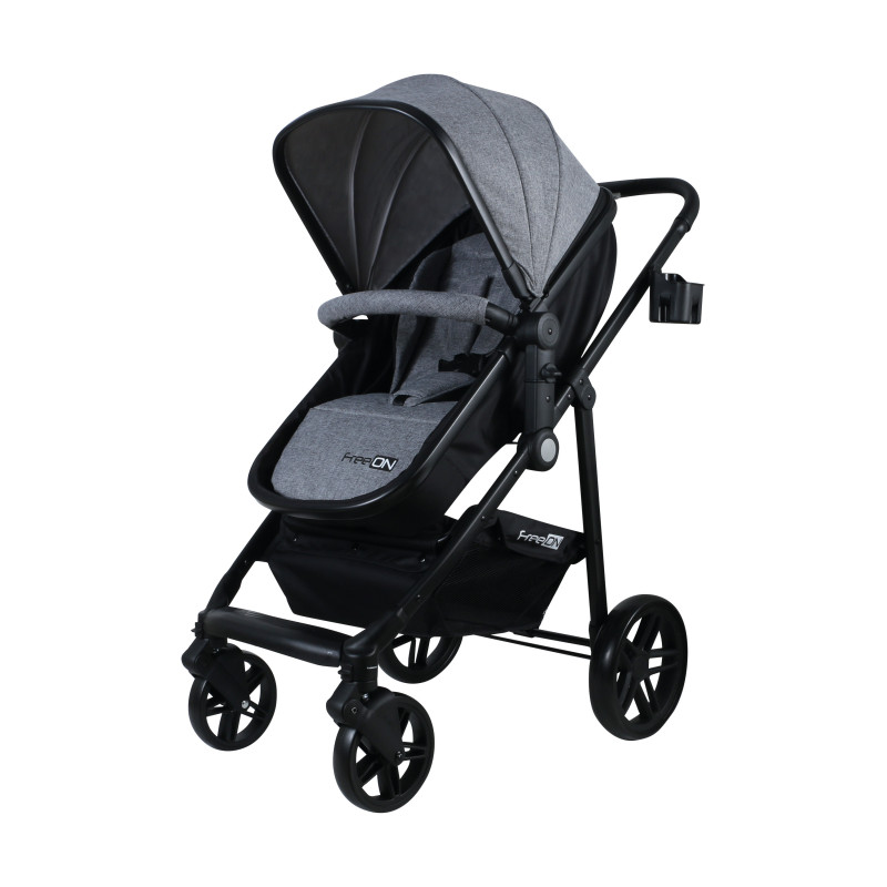 Універсальна коляска 3 в 1 FreeON Easy Light Grey