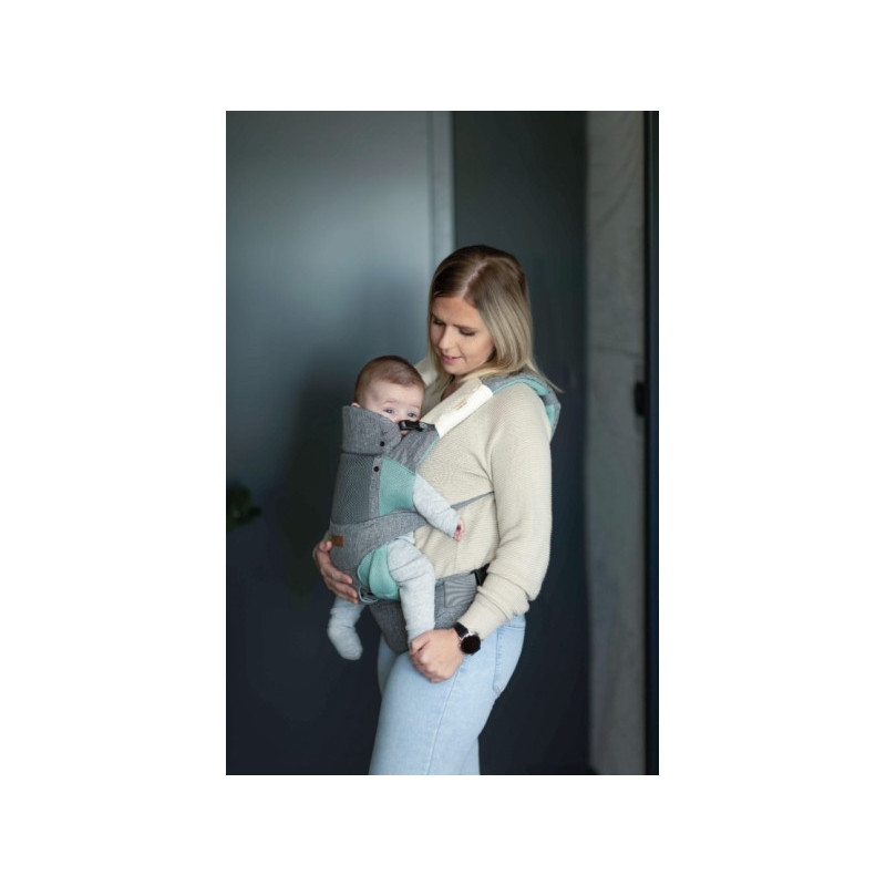 Сумка-кенгуру FreeON Easy Move 3в1 mint-grey