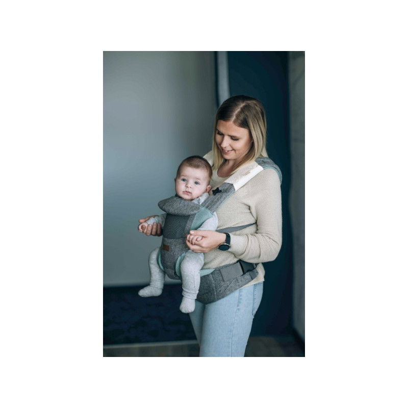 Сумка-кенгуру FreeON Easy Move 3в1 mint-grey