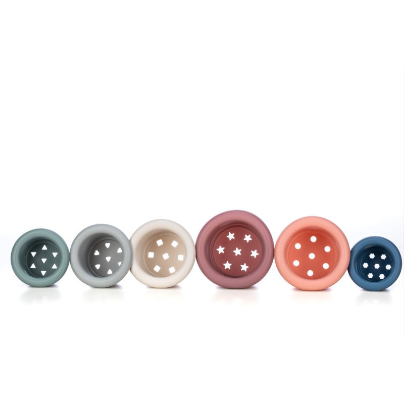 Силіконовий сортер FreeON Вежа кругла multicolour