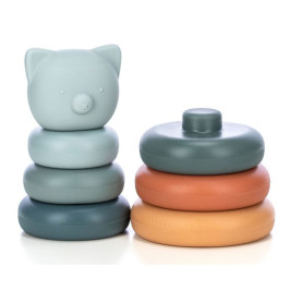 Силіконовий сортер FreeON Вежа ведмедик multicolour