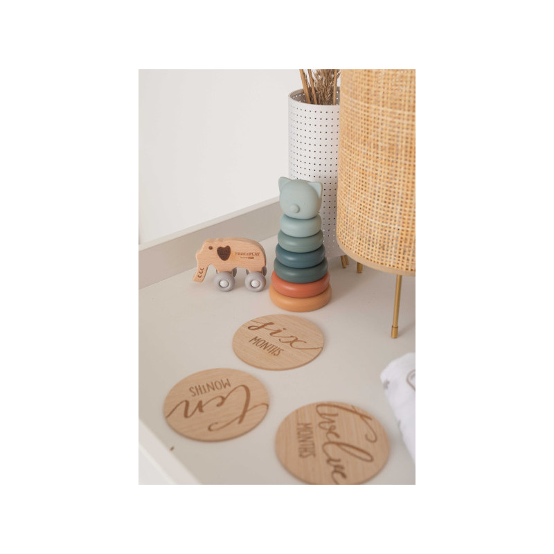 Силіконовий сортер FreeON Вежа ведмедик multicolour