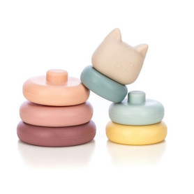 Силіконовий сортер FreeON Вежа Kitty multicolour