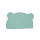 Силіконовий килимок для годування дитини FreeON Bear green