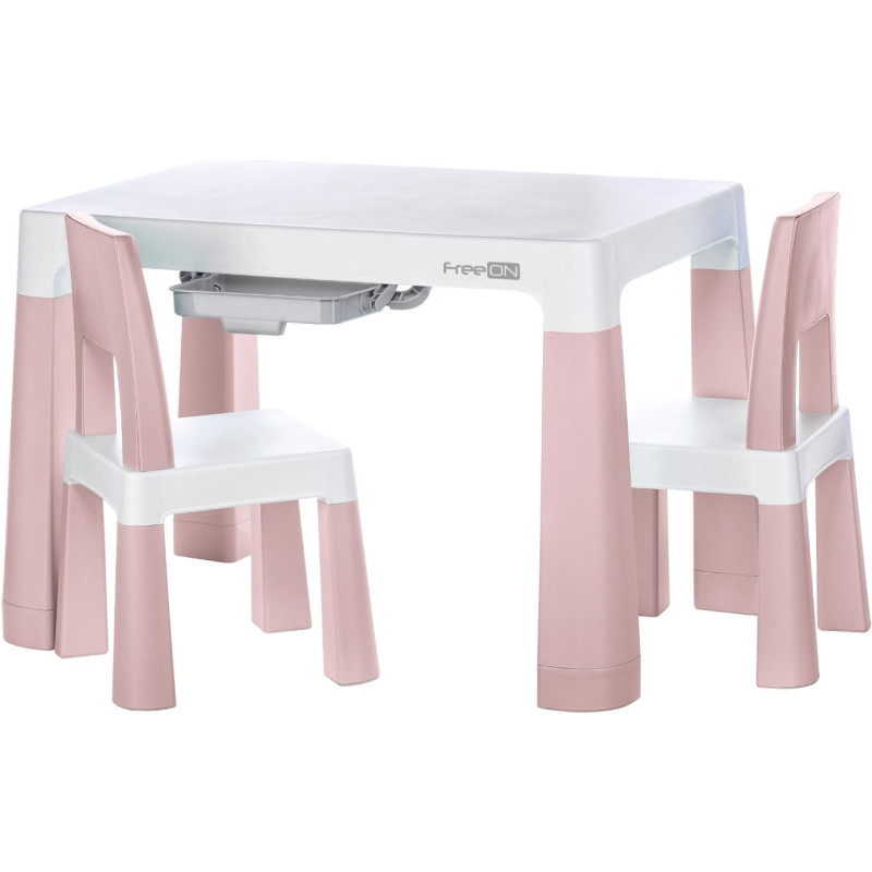 Комплект меблів дитячий FreeON Neo white - pink